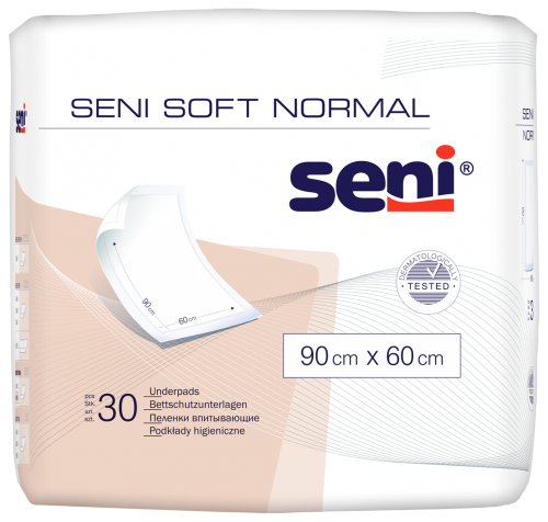 SENI SOFT NORMAL 90X60CM 4x30 Stk. (120 Stück)